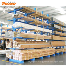 adjustable long arm cantilever rack /pipe storage rack system